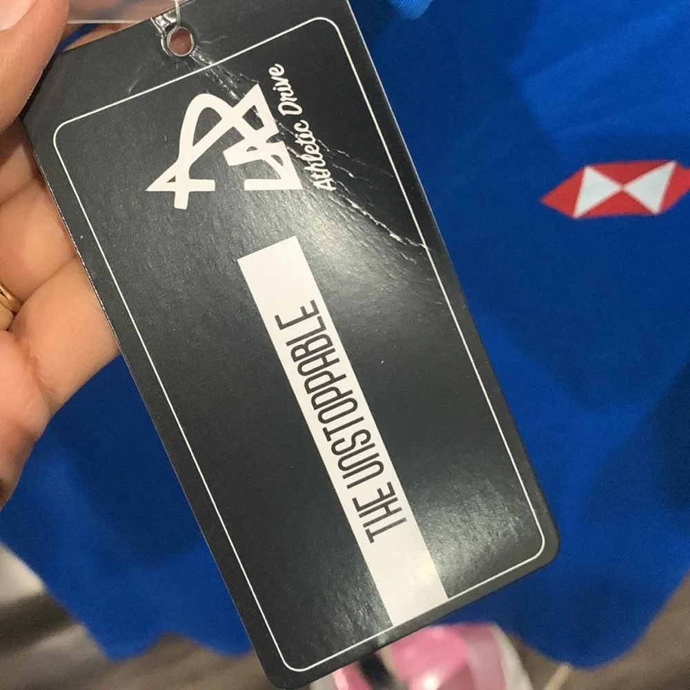 Brand New Athletic Drive M Polo T-shirt - Picture 8 of 8